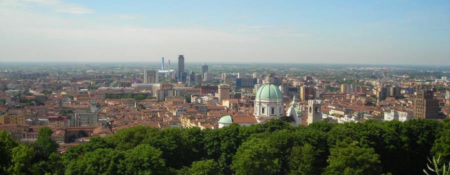 Panoramica di Brescia